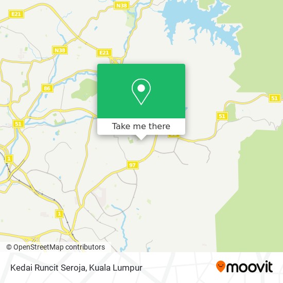 Kedai Runcit Seroja map