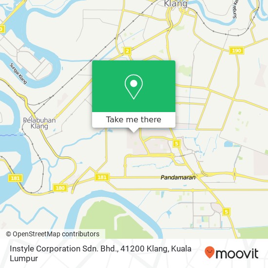 Instyle Corporation Sdn. Bhd., 41200 Klang map