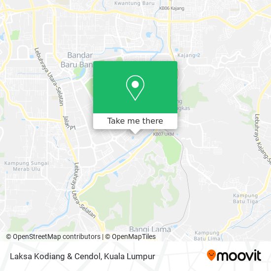 How To Get To Laksa Kodiang Cendol In Hulu Langat By Bus Or Train