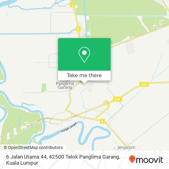 6 Jalan Utama 44, 42500 Telok Panglima Garang map