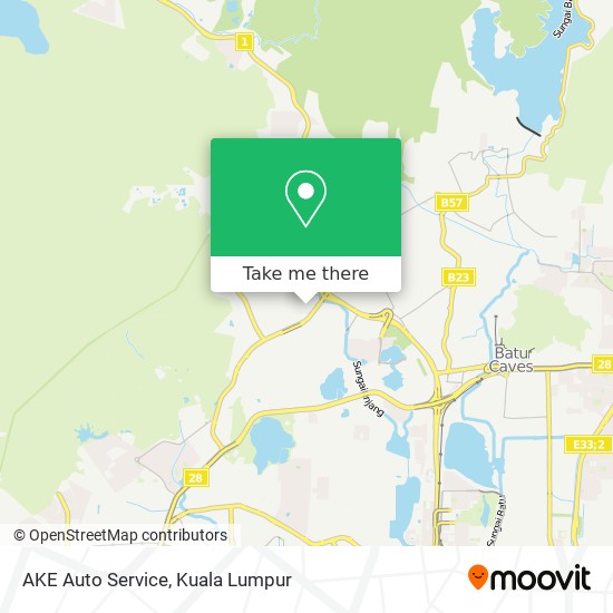 AKE Auto Service map