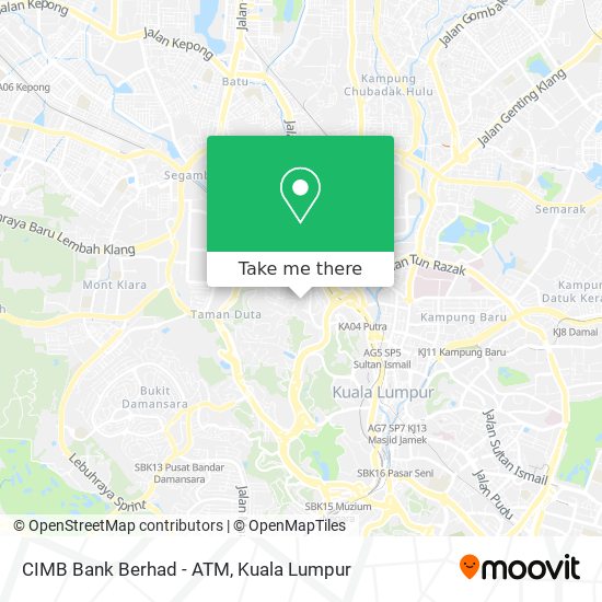 How To Get To Cimb Bank Berhad Atm In Kuala Lumpur By Bus Mrt Lrt Or Train