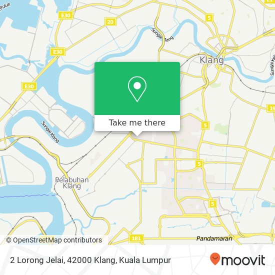 2 Lorong Jelai, 42000 Klang map