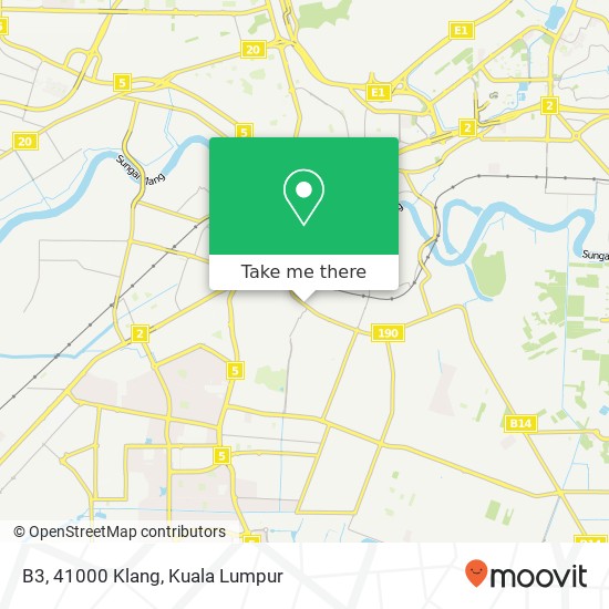 B3, 41000 Klang map