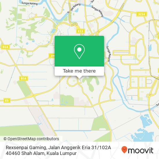 Rexsenpai Gaming, Jalan Anggerik Eria 31 / 102A 40460 Shah Alam map