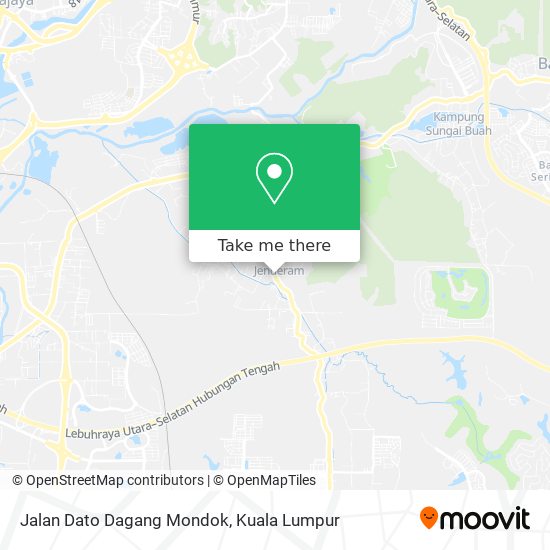 Peta Jalan Dato Dagang Mondok