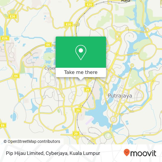 Peta Pip Hijau Limited, Cyberjaya