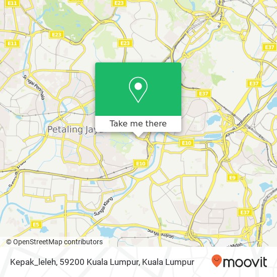 Peta Kepak_leleh, 59200 Kuala Lumpur