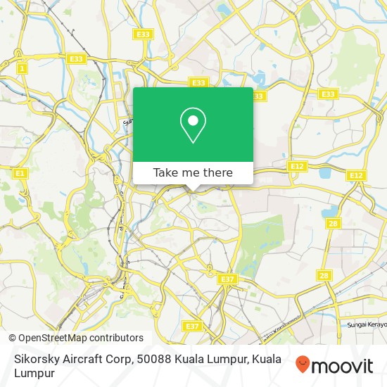 Sikorsky Aircraft Corp, 50088 Kuala Lumpur map