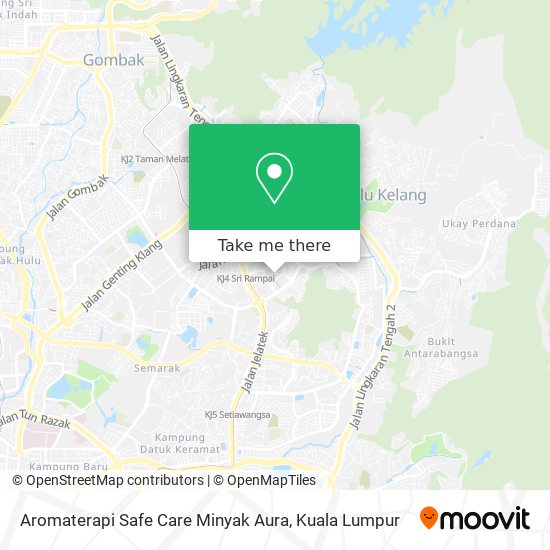 Aromaterapi Safe Care Minyak Aura map