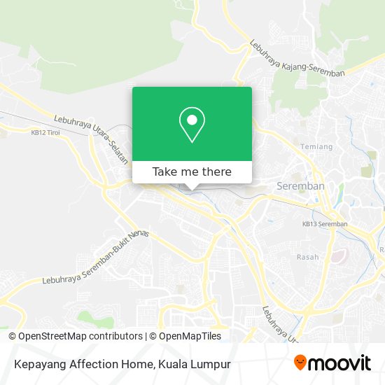 Kepayang Affection Home map