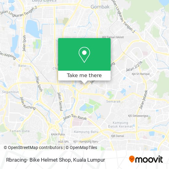 Rbracing- Bike Helmet Shop map
