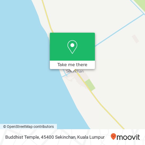 Buddhist Temple, 45400 Sekinchan map