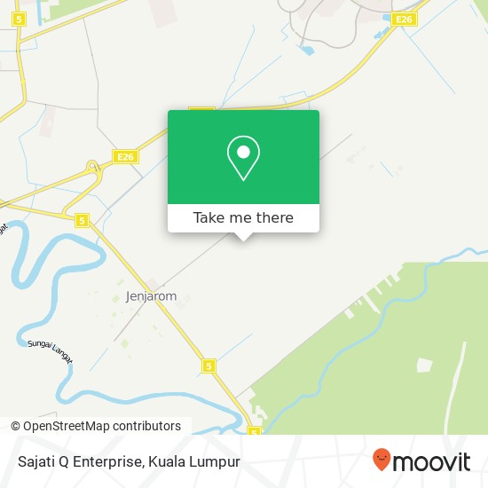 Sajati Q Enterprise, Jalan Sekolah 42600 Jenjarom map