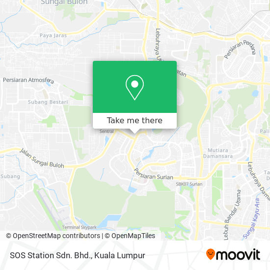 SOS Station Sdn. Bhd. map