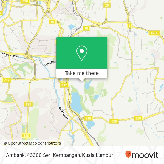 Ambank, 43300 Seri Kembangan map