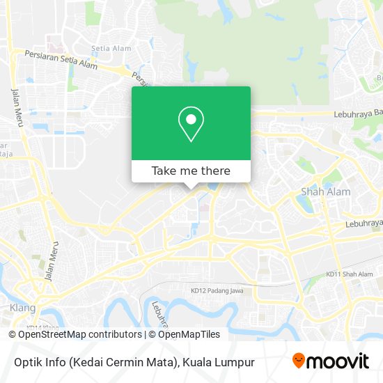 Peta Optik Info (Kedai Cermin Mata)