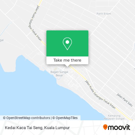 Peta Kedai Kaca Tai Seng