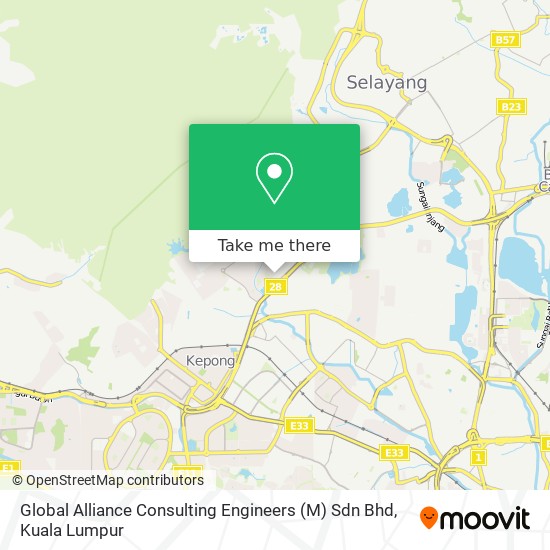 Global Alliance Consulting Engineers (M) Sdn Bhd map