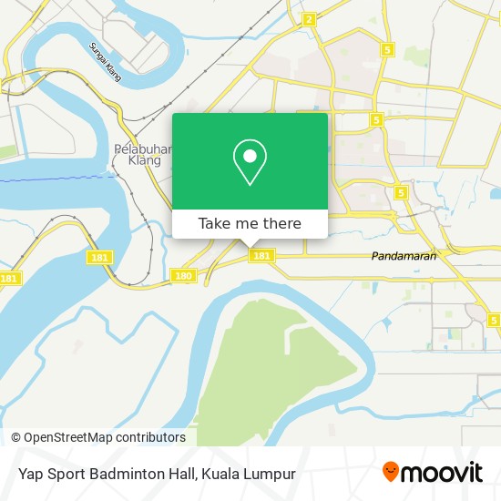 Yap Sport Badminton Hall map