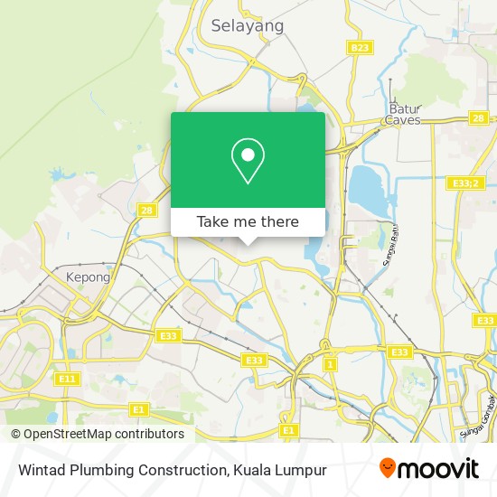 Wintad Plumbing Construction map