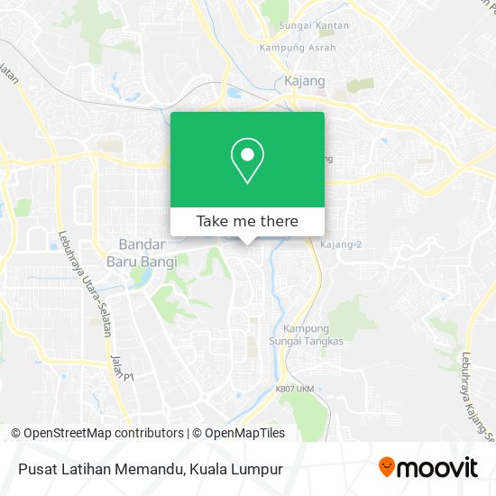 Pusat Latihan Memandu map