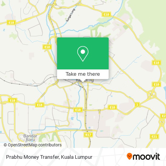 Prabhu Money Transfer map