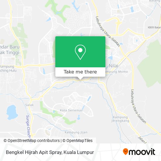 Peta Bengkel Hijrah Apit Spray