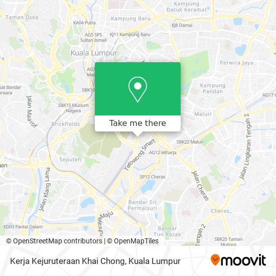 Kerja Kejuruteraan Khai Chong map