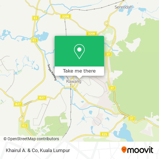 Khairul A. & Co map