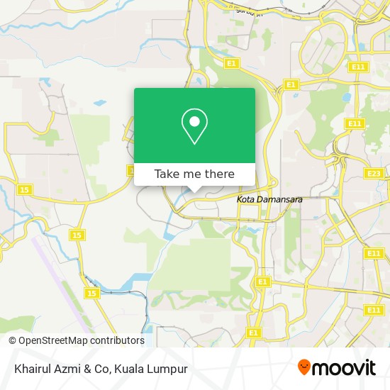 Khairul Azmi & Co map