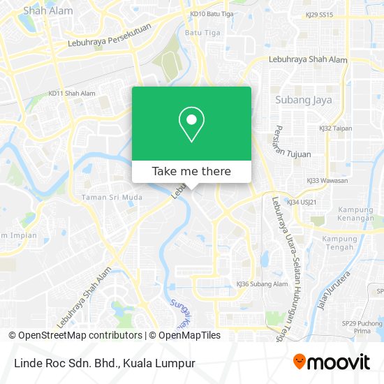 Linde Roc Sdn. Bhd. map
