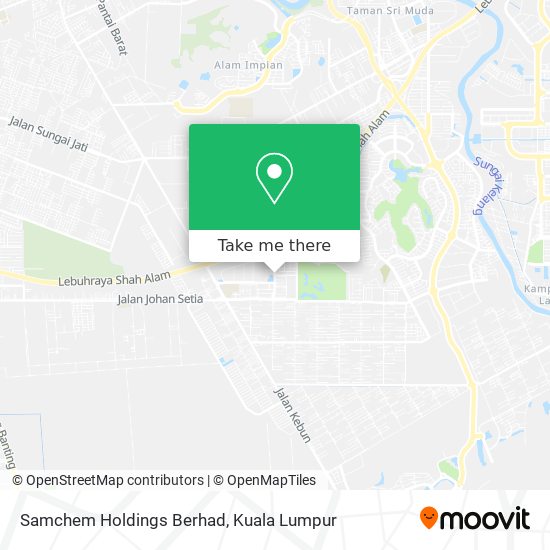 Samchem Holdings Berhad map