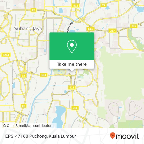 EPS, 47160 Puchong map