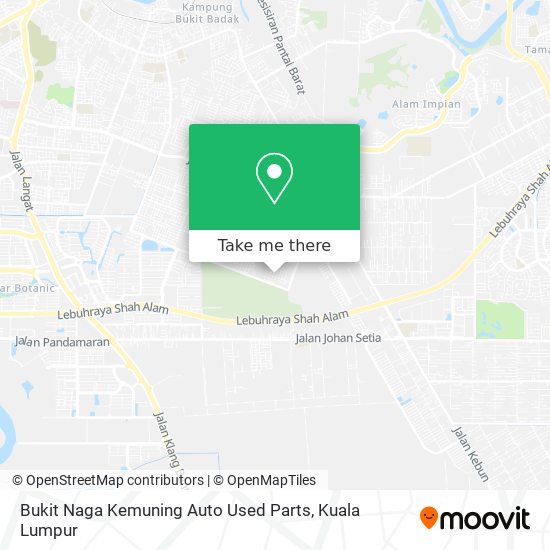 Bukit Naga Kemuning Auto Used Parts map