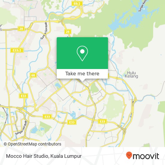 Mocco Hair Studio map