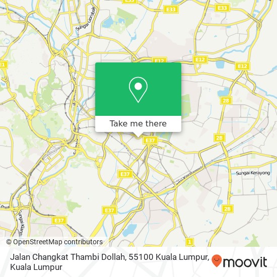 Jalan Changkat Thambi Dollah, 55100 Kuala Lumpur map