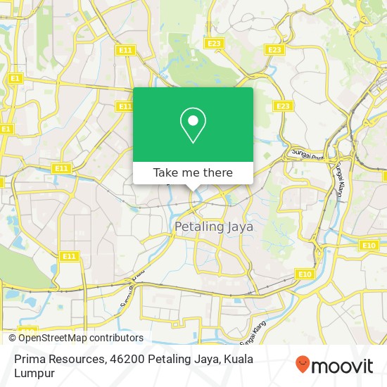 Prima Resources, 46200 Petaling Jaya map