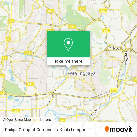 Philips Group of Companies map
