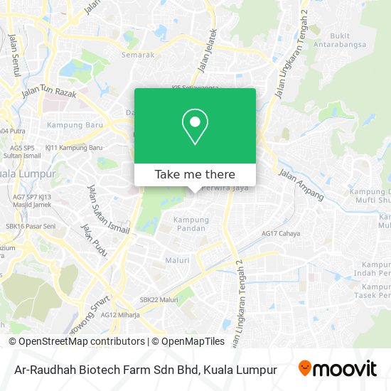 Ar-Raudhah Biotech Farm Sdn Bhd map