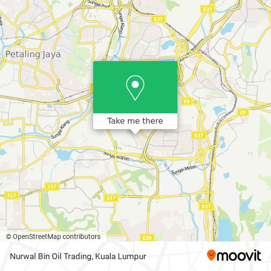 Nurwal Bin Oil Trading map