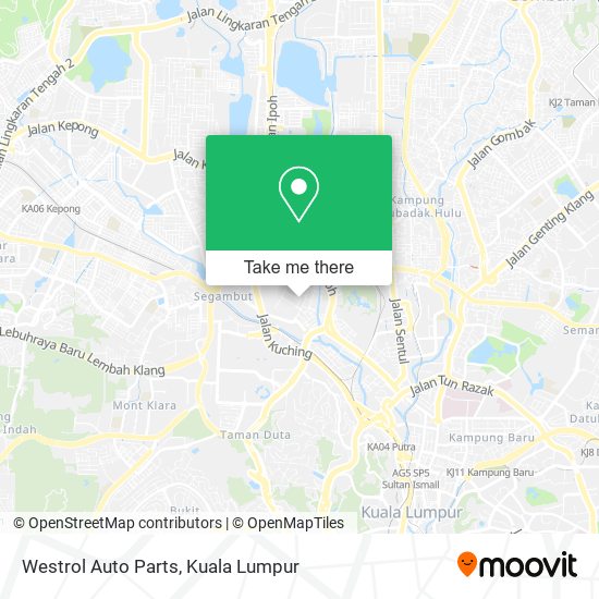 Westrol Auto Parts map