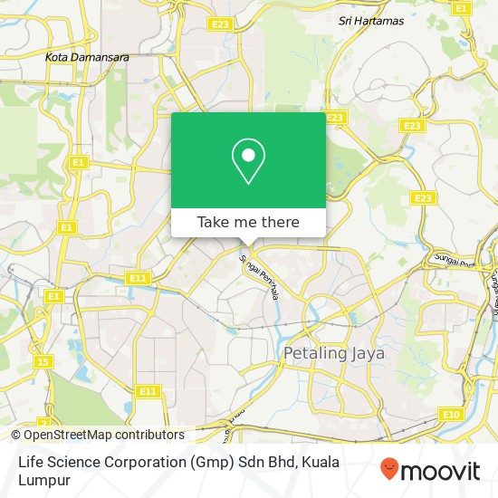 Life Science Corporation (Gmp) Sdn Bhd map
