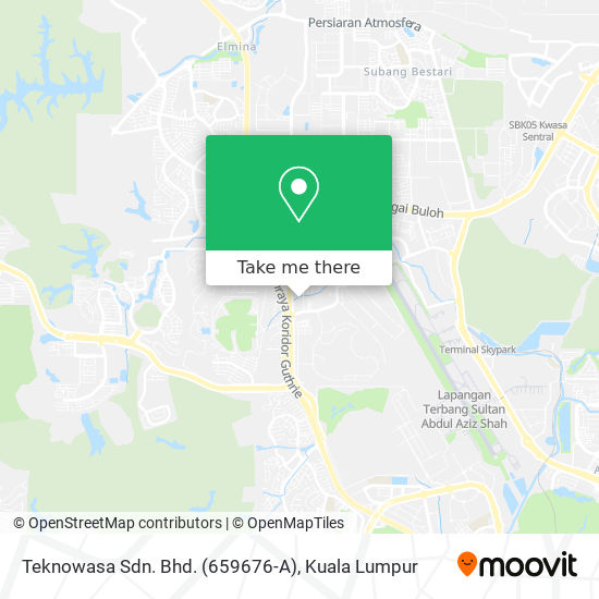 Teknowasa Sdn. Bhd. (659676-A) map