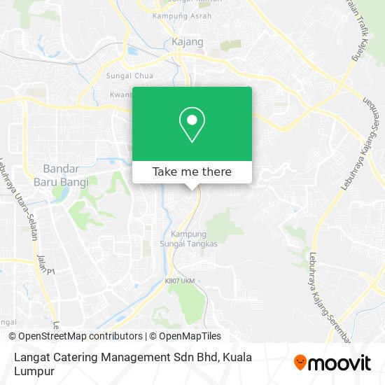 Peta Langat Catering Management Sdn Bhd