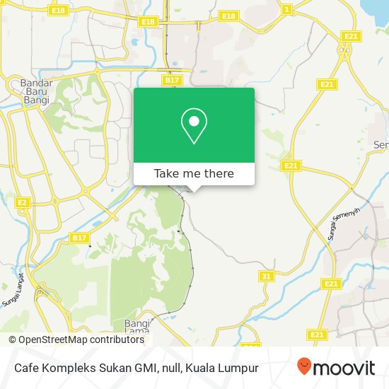 Cafe Kompleks Sukan GMI, null map