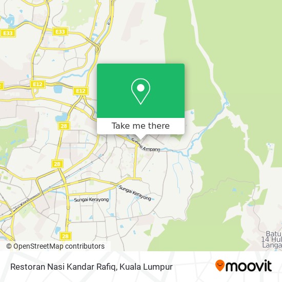 Peta Restoran Nasi Kandar Rafiq
