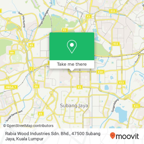 Peta Rabia Wood Industries Sdn. Bhd., 47500 Subang Jaya