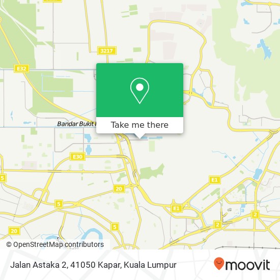 Jalan Astaka 2, 41050 Kapar map