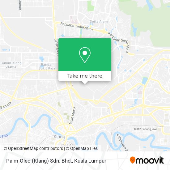 Palm-Oleo (Klang) Sdn. Bhd. map